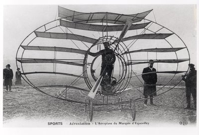 Das Flugzeug des Marquis d